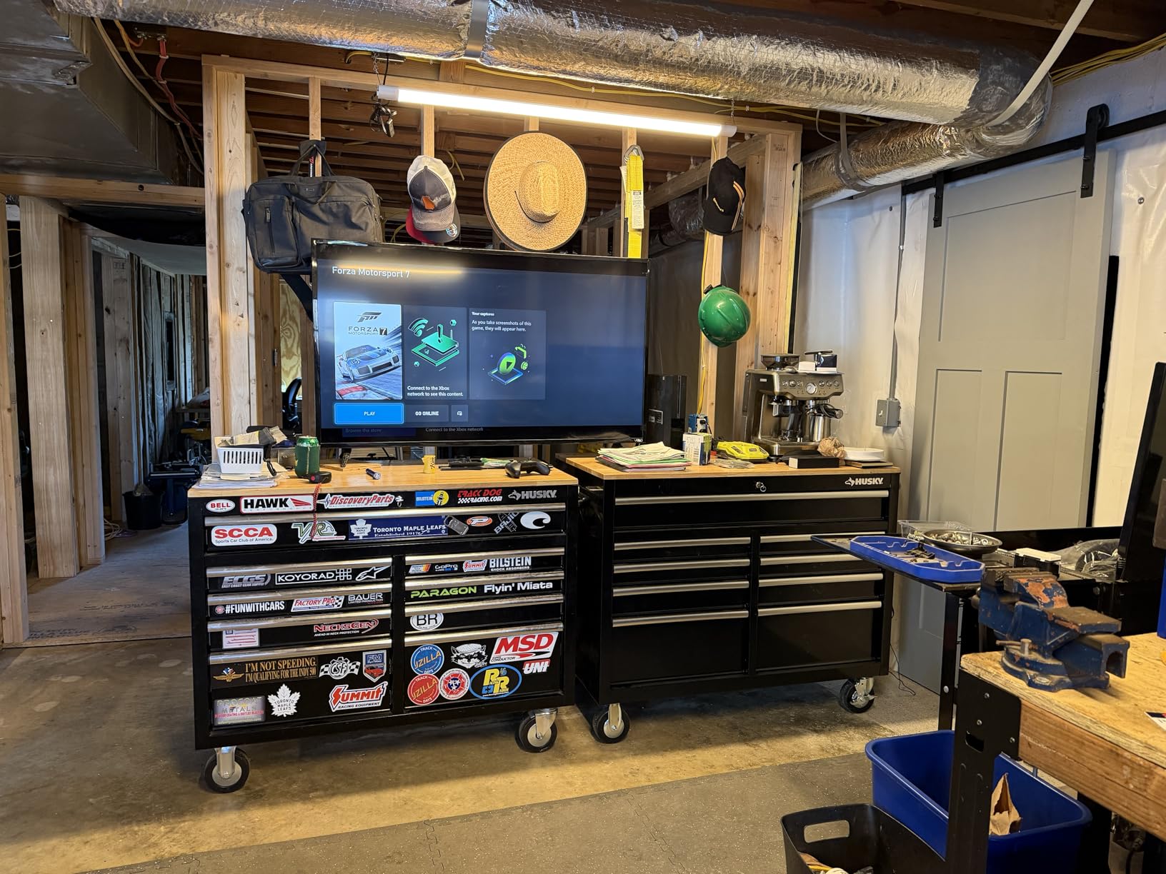 ALUSSO LED Shop Lights 4FT for Garage, 4800LM Adjustable 20W/30W/40W, 5CCT 2700K 3000K 4000K 5000K 6500K, 120V, Warm to Cool Daylight Linkable Shop Lights for Workshop, ETL, 4 Pack customer photo 1