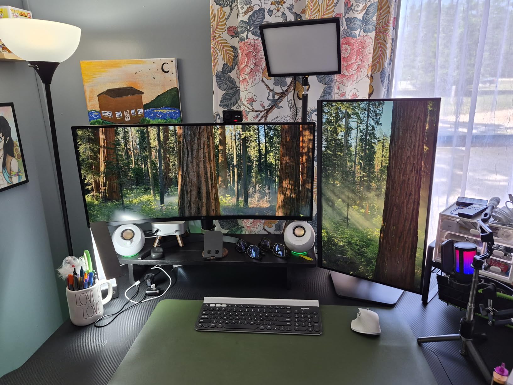 LG 27G610A-B 27-inch Ultragear QHD (2560 x 1440) IPS Gaming Monitor, 200Hz, 1ms, AMD FreeSync Premium, VESA DisplayHDR 400, HDMI, DisplayPort, Tilt/Height/Swivel/Pivot Stand, Black customer photo 2