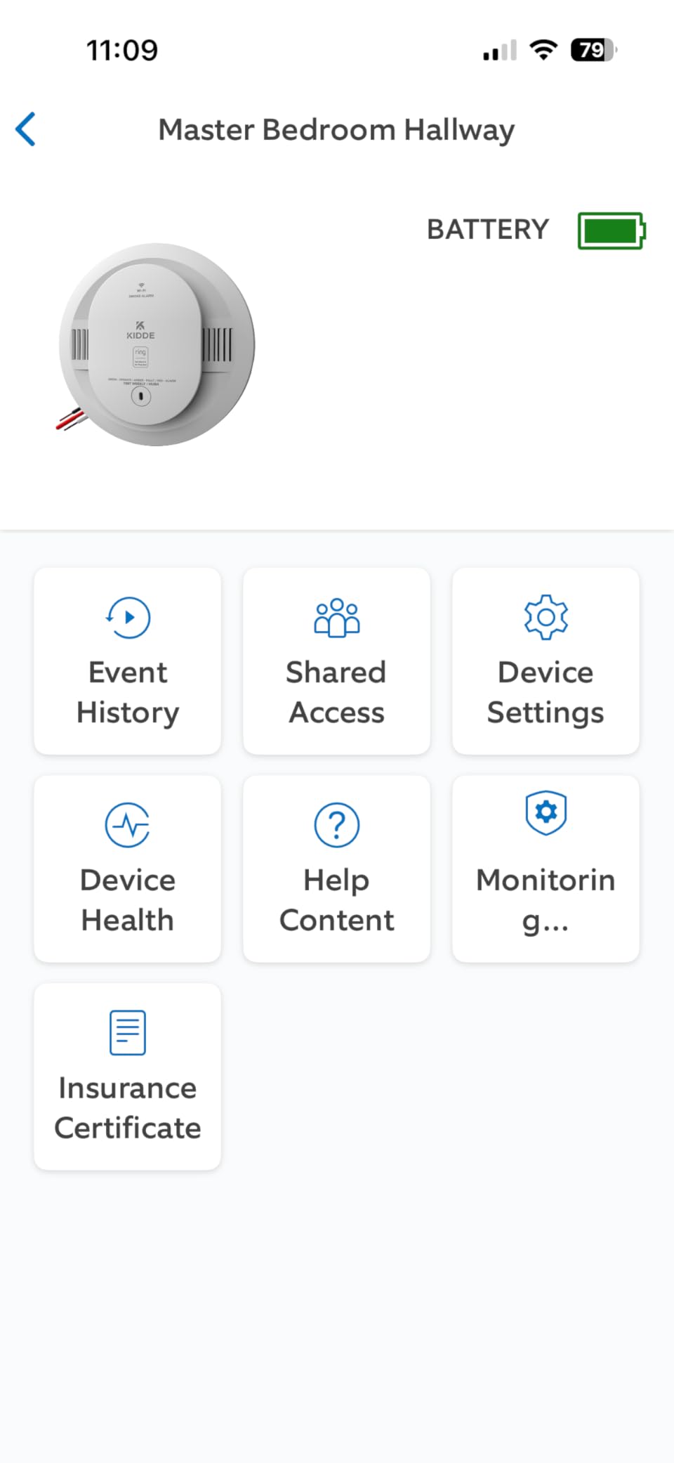 Kidde Smart Smoke and Carbon Monoxide Detector, Ring App Enabled for Real-Time Notifications, Wire-Free Interconnectivity, AA Battery Powered customer photo 2