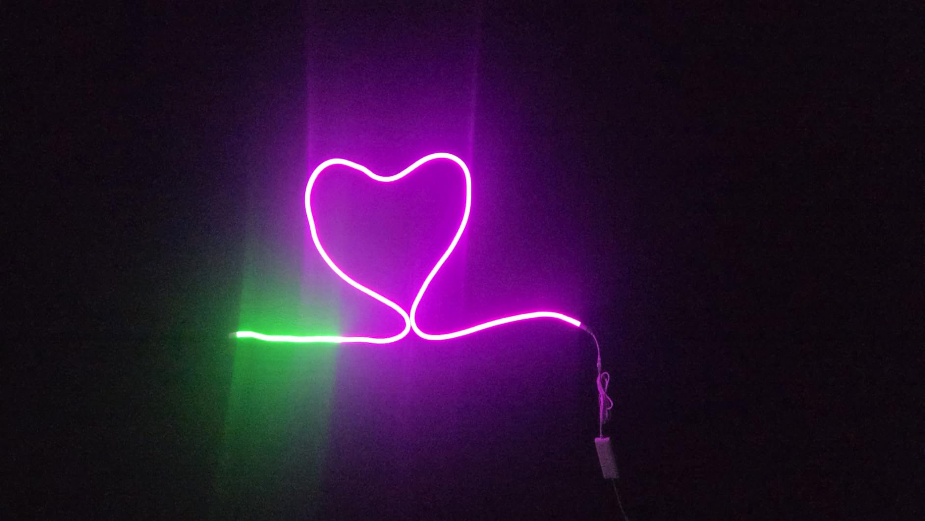 SwitchBot RGBIC Neon Rope Lights with Alexa, Matter-Certified Wire Rope Light, DIY Flexible Steel Core, Neon Lights for Wall & Bedroom, Works w Apple Home/Siri/Google, Music Sync, 16M Colors, 6.56ft customer photo 1