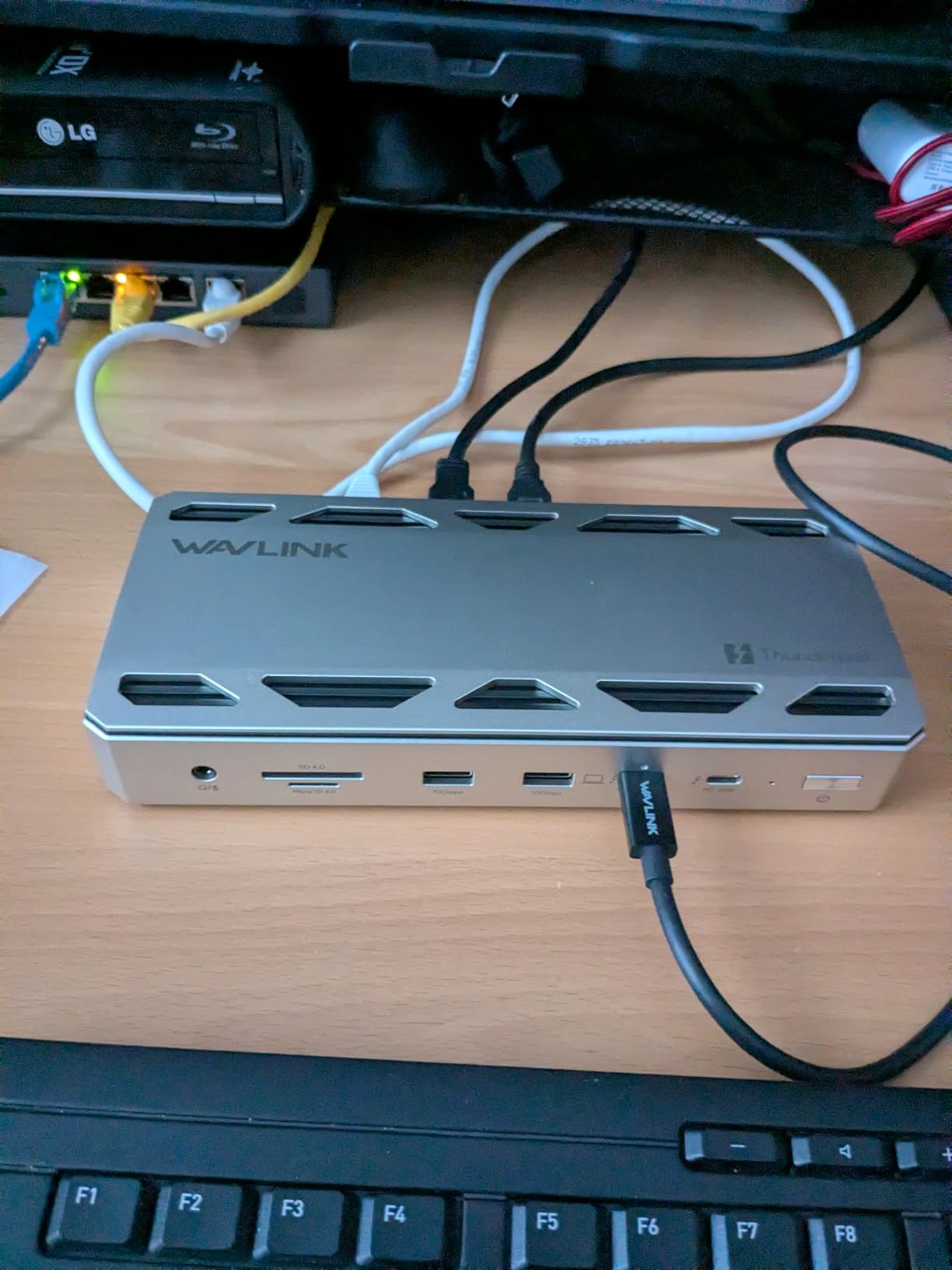 WAVLINK Thunderbolt 5 Dock, Intel Certified TB5 Docking Station, 120Gbps | Single 8K@144Hz, 140W PD, 2.5G Ethernet, 4×USB-A 10Gb, SD 4.0, for Windows 11/Mac OS 14.6 or Later TB5/4 Laptops customer photo 2
