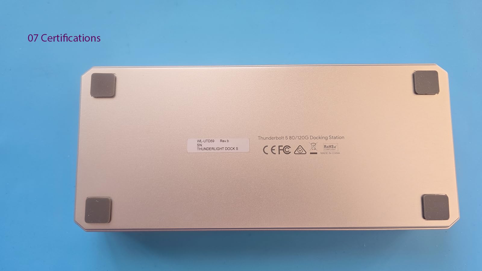 WAVLINK Intel EVO Certified Thunderbolt 5 Docking Station: TB5 Dock with 120Gbps Max Transfer, Thunderbolt 5 hub with 140W Max Charging, 4X USB-A 3.2, Cooling System, 8K Display for TBT 5/4 Laptops customer photo 2