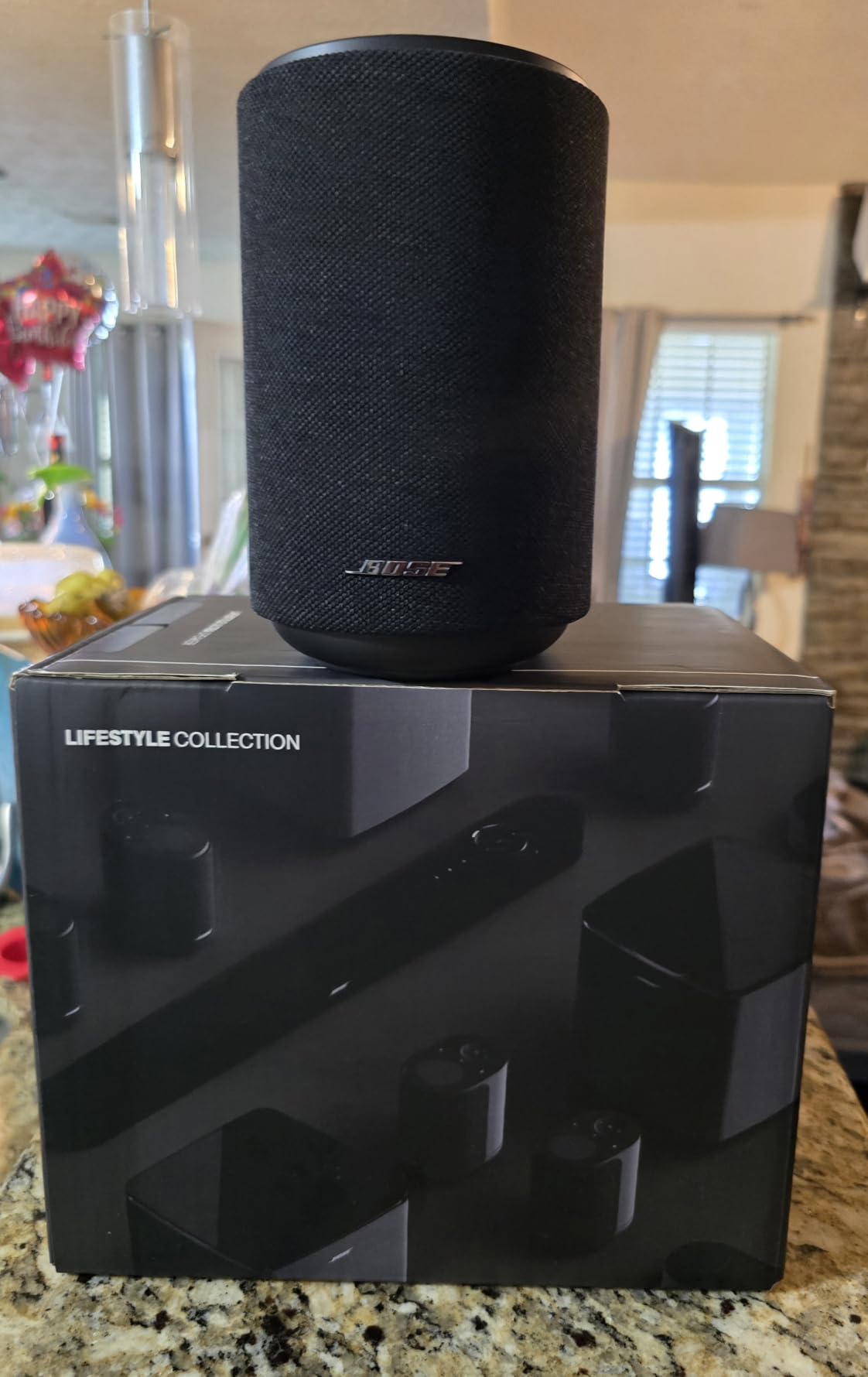 Bose New Lifestyle Ultra Speaker, Wireless Home Speaker, TrueSpatial Audio, CleanBass, AirPlay & Google Cast, Black customer photo 1