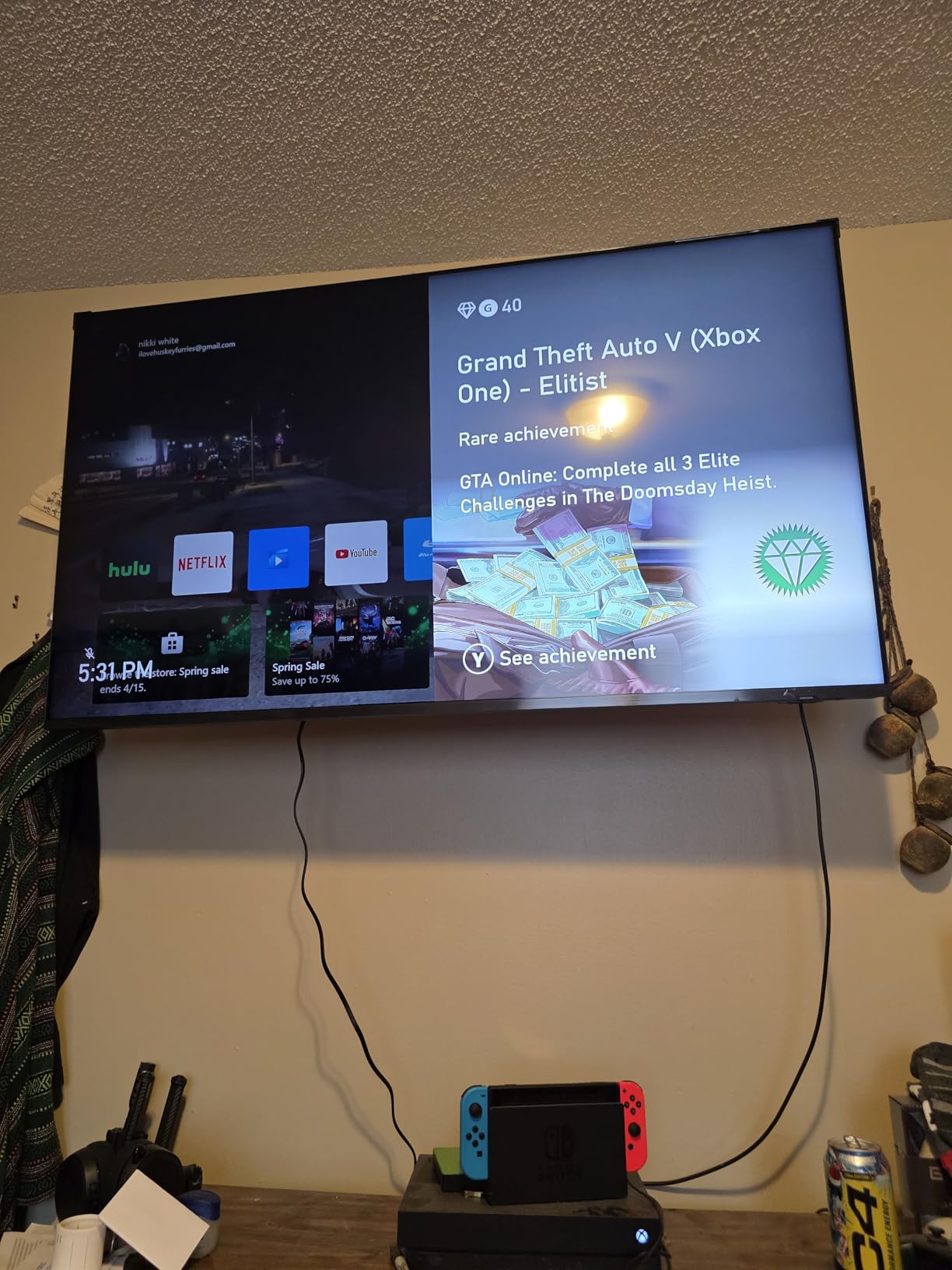 Samsung 55-Inch Class Neo QLED QN80H Series Samsung Vision AI Smart TV (2026 Model, 55QN80H) Quantum Mini LED Full Array, Motion Xcelerator 144Hz, 4K AI Upscaling, Alexa Built-in customer photo 2