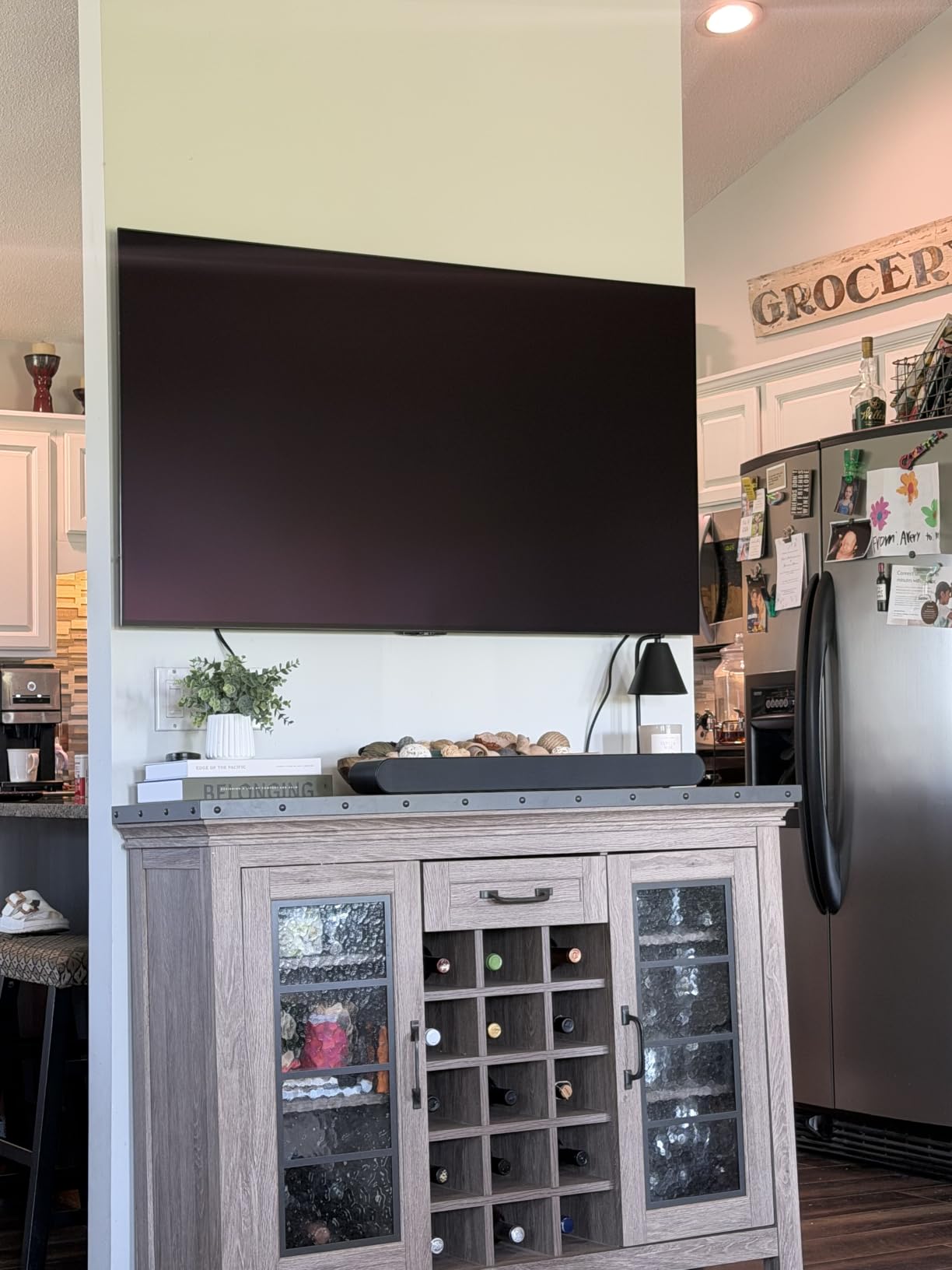 Samsung 65-Inch Class OLED S90H Series Samsung Vision AI Smart TV (2026 Model, 65S90H) OLED HDR+ with Glare Free, NQ4 AI Gen3 Processor, 4K AI Upscaling Pro, AI Motion Enhancer Pro, Alexa Built-in customer photo 2