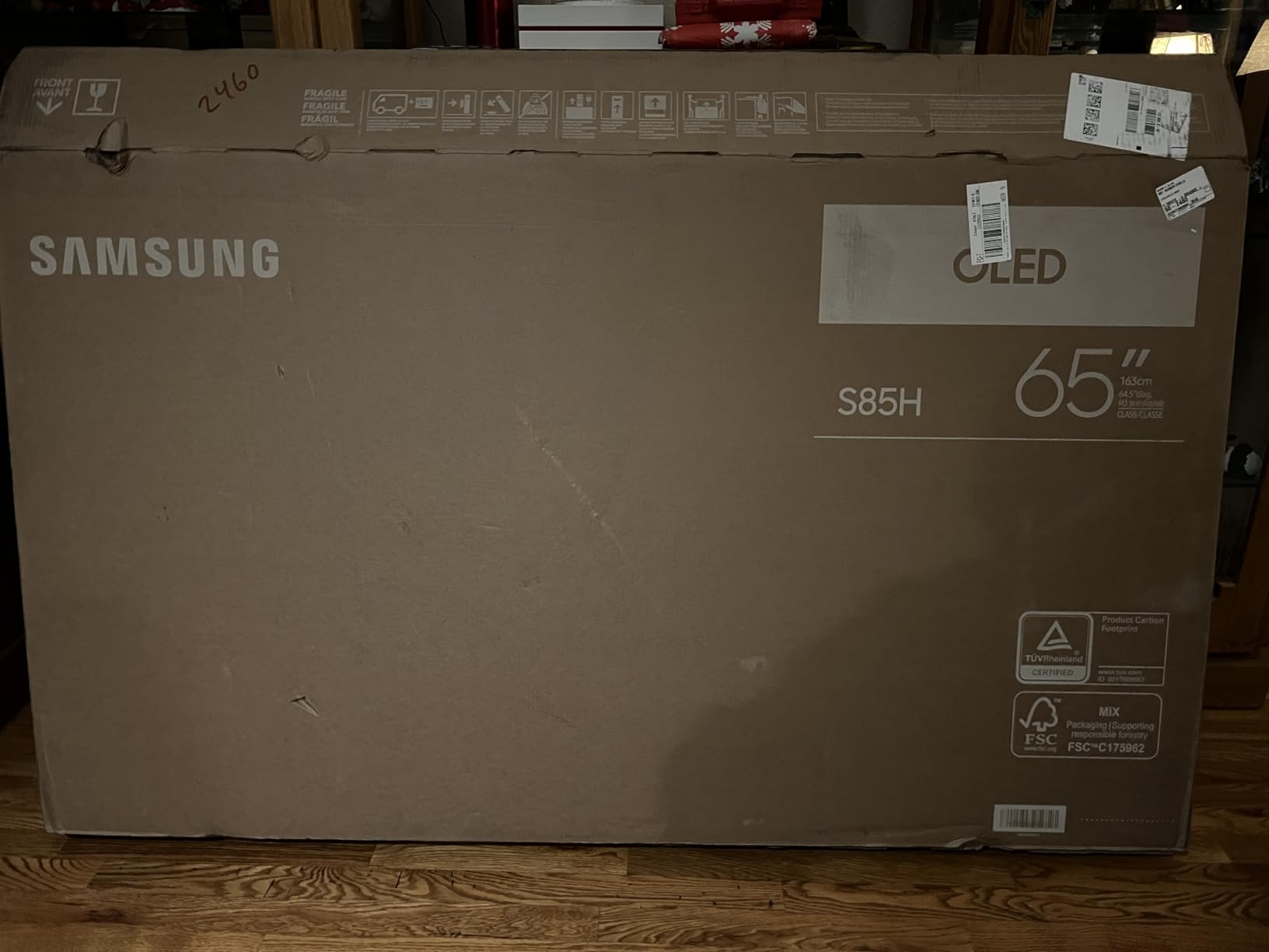 Samsung 48-Inch Class OLED S85H Series Samsung Vision AI Smart TV (2026 Model) OLED HDR, NQ4 AI Gen2 Processor, 4K AI Upscaling, Alexa Built-in customer photo 1