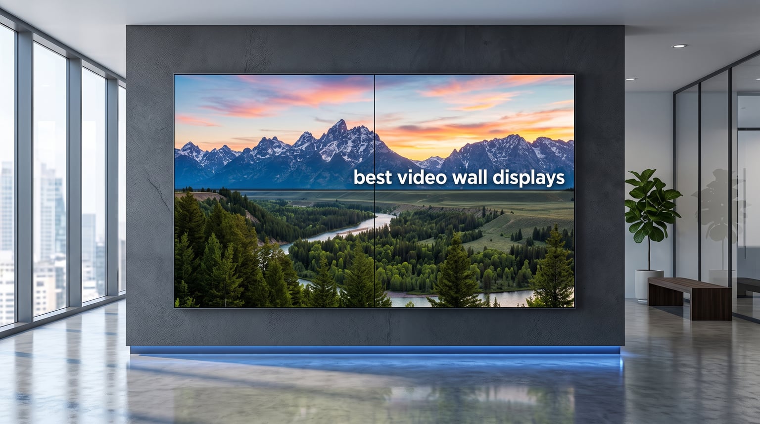 best video wall displays