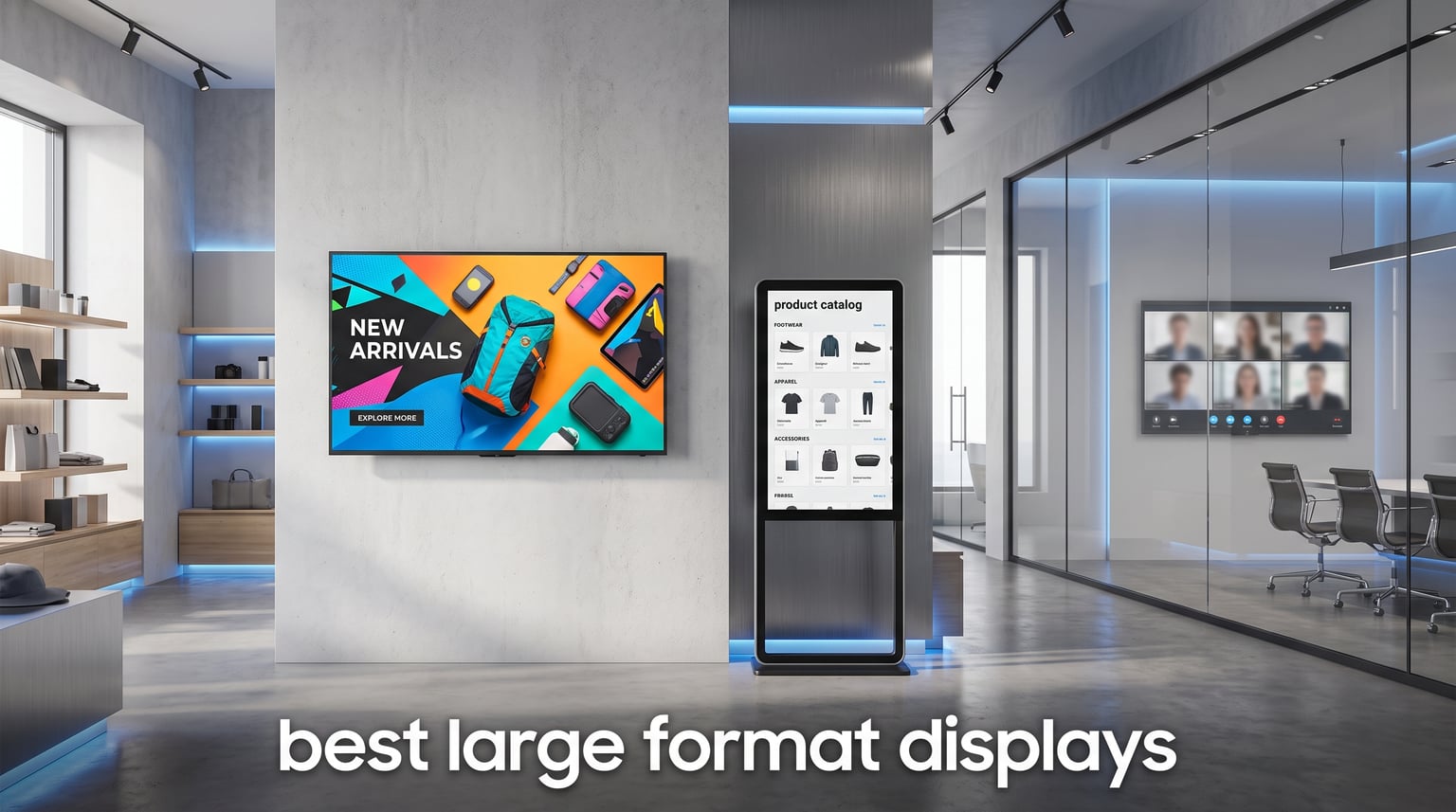 best large format displays