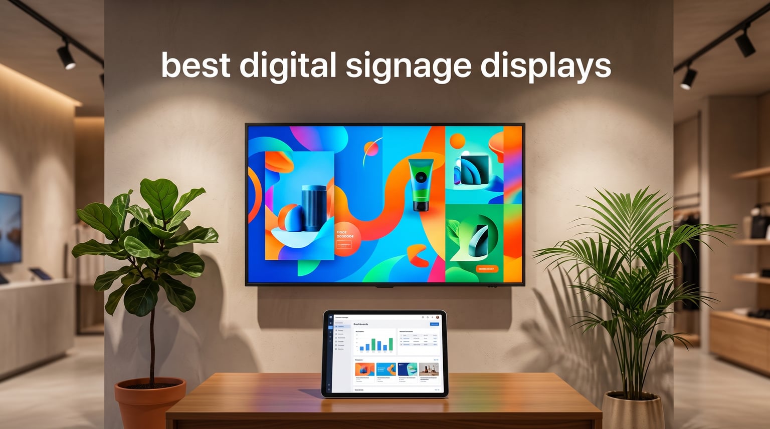 best digital signage displays