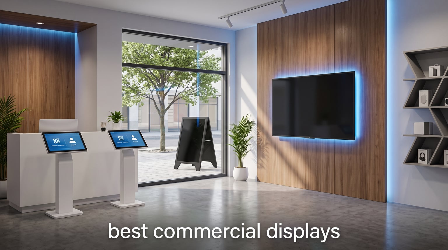 best commercial displays