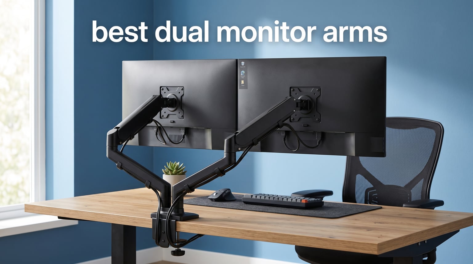 best dual monitor arms