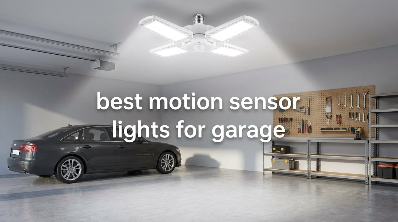 best motion sensor lights for garage