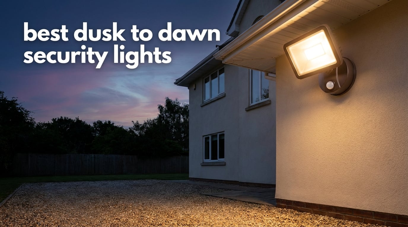 best dusk to dawn security lights