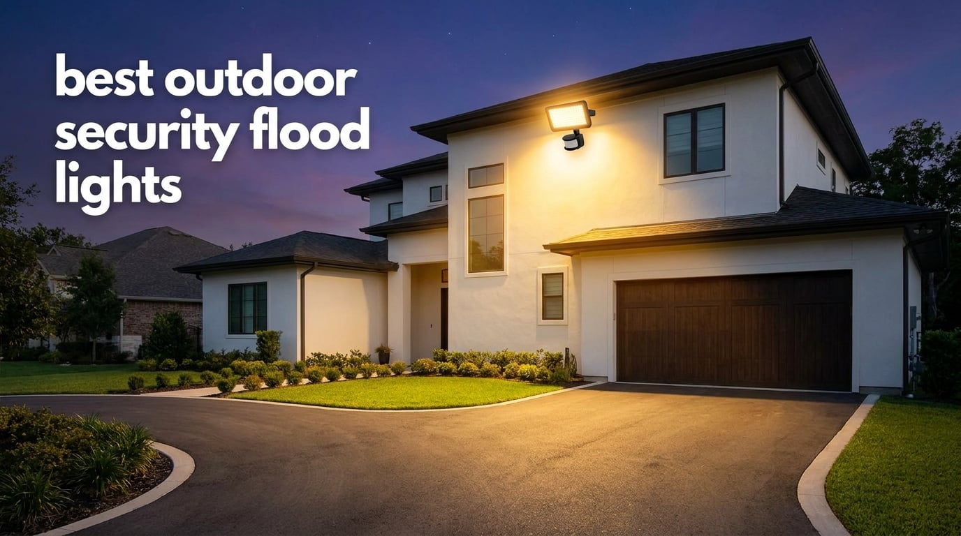 best outdoor security flood lights