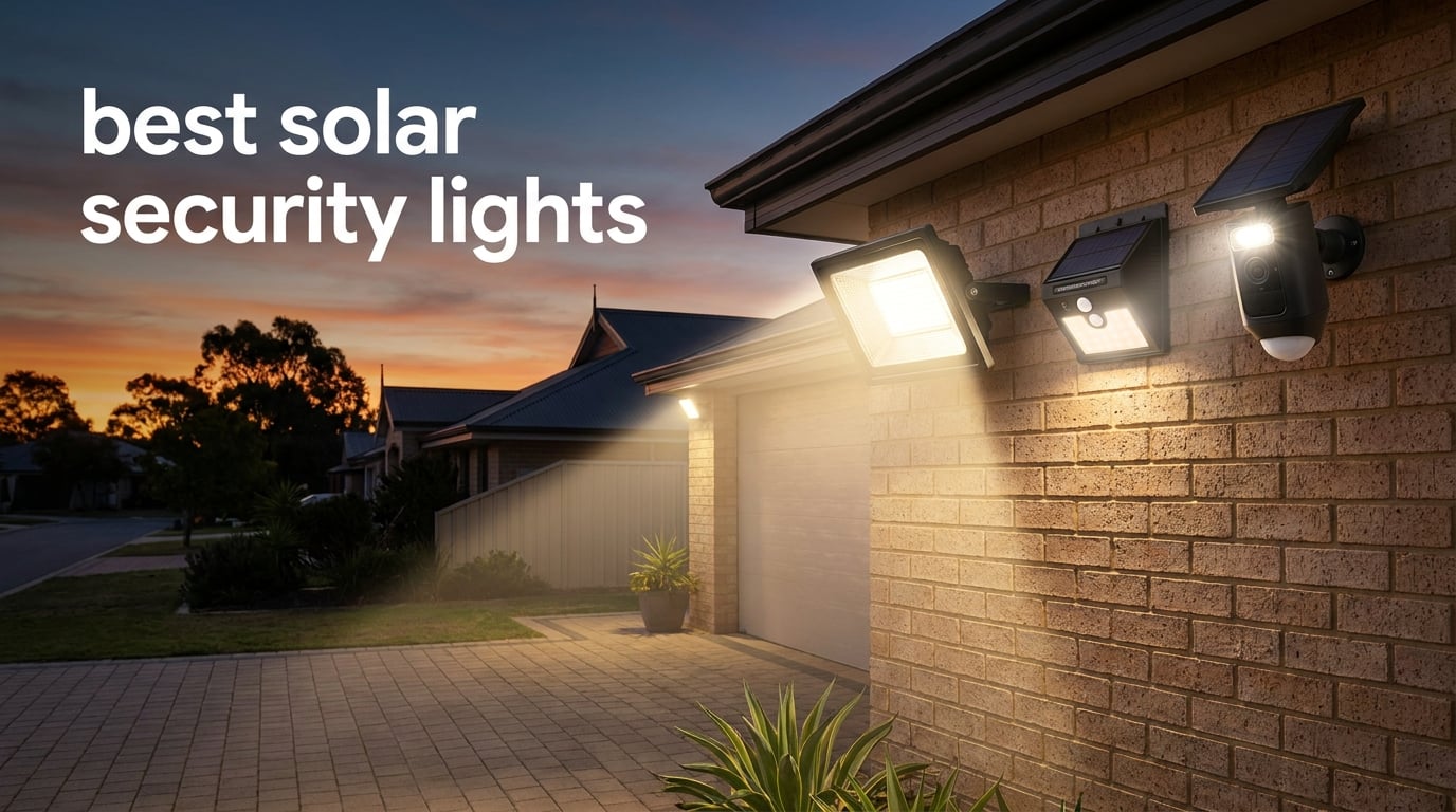 best solar security lights