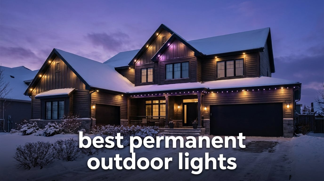 best permanent outdoor lights
