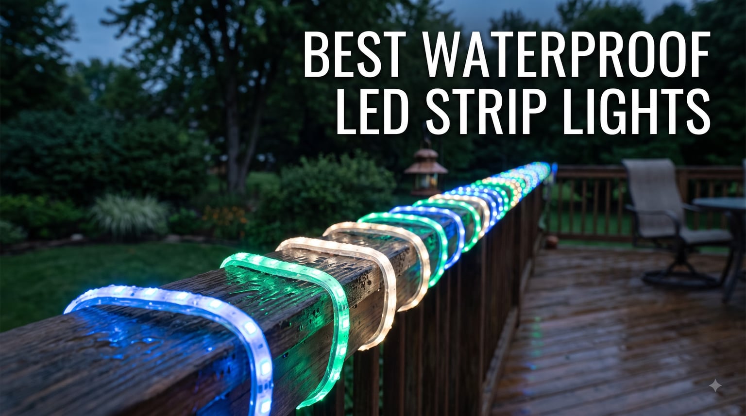 best waterproof LED strip lights
