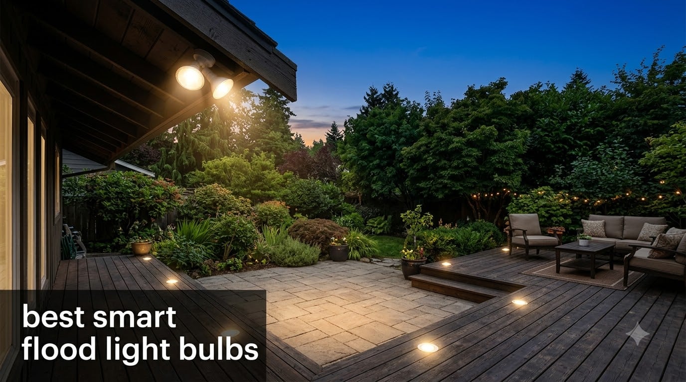 best smart flood light bulbs