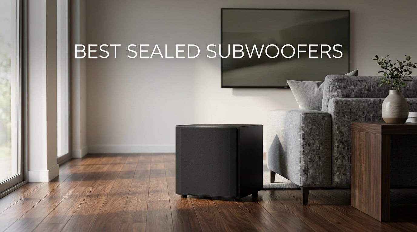 best sealed subwoofers