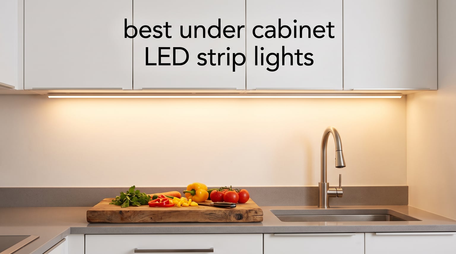 best under cabinet LED strip lights
