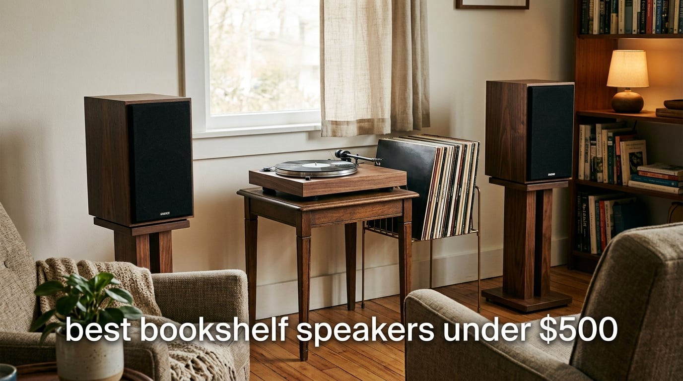 best bookshelf speakers under $500