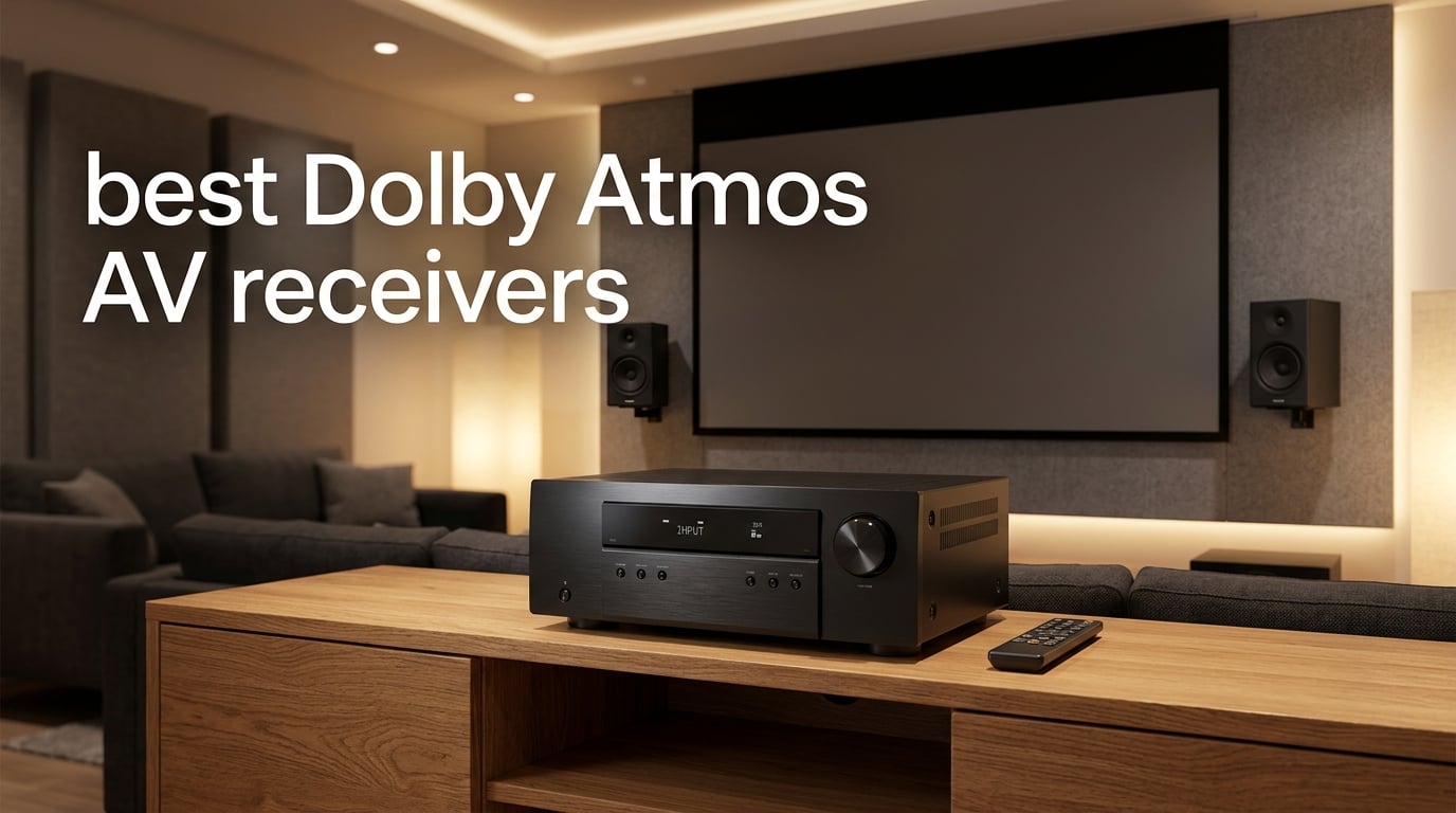 best Dolby Atmos AV receivers