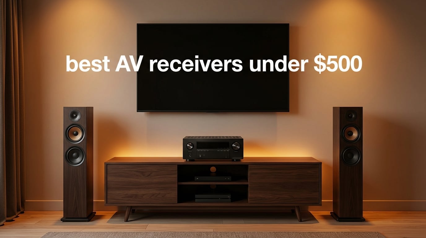 best AV receivers under $500