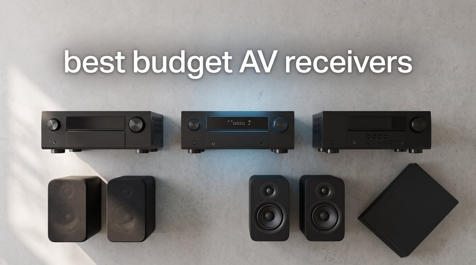 best budget AV receivers