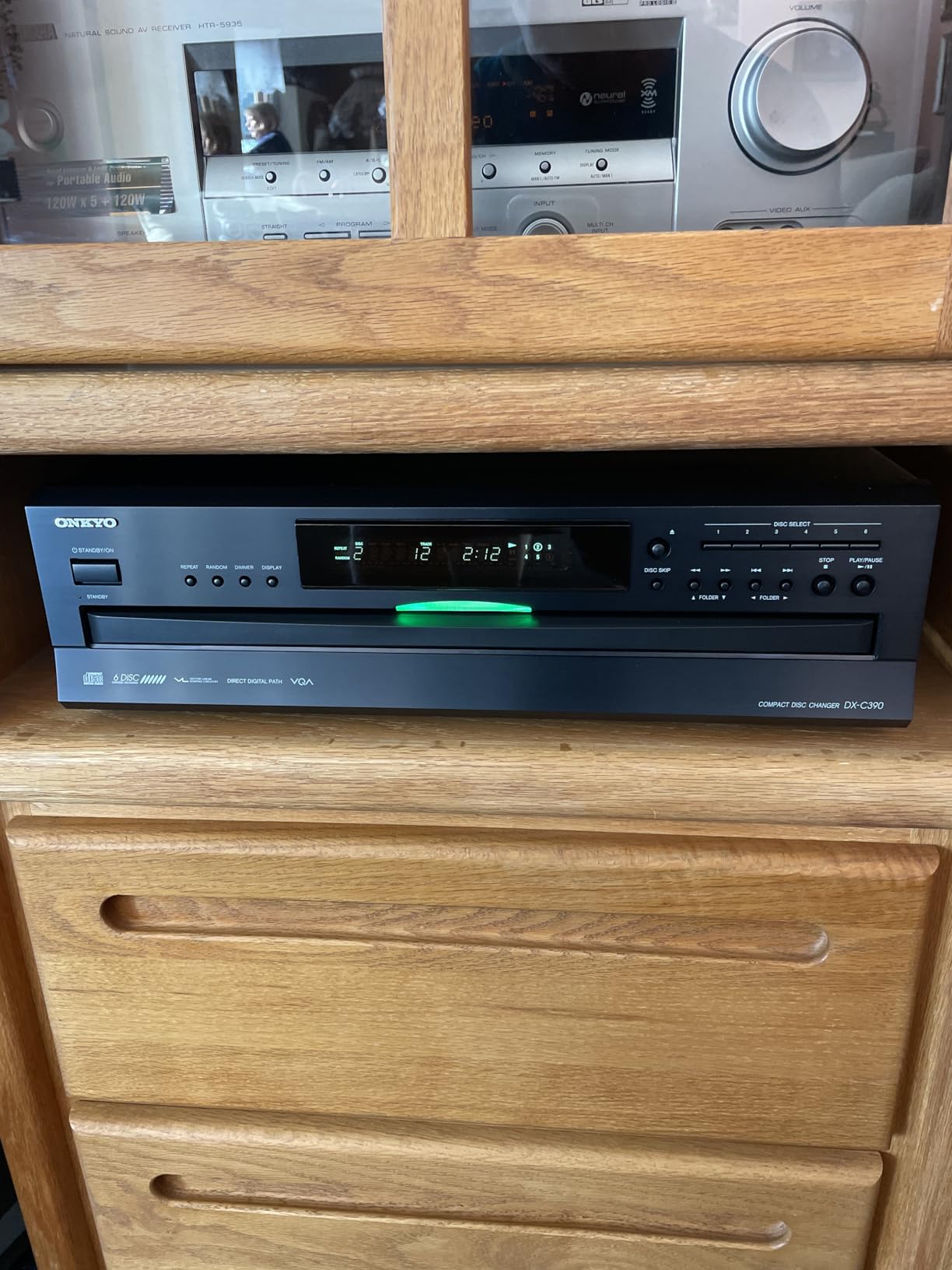 Onkyo DXC390 6-Disc CD Changer customer photo 2