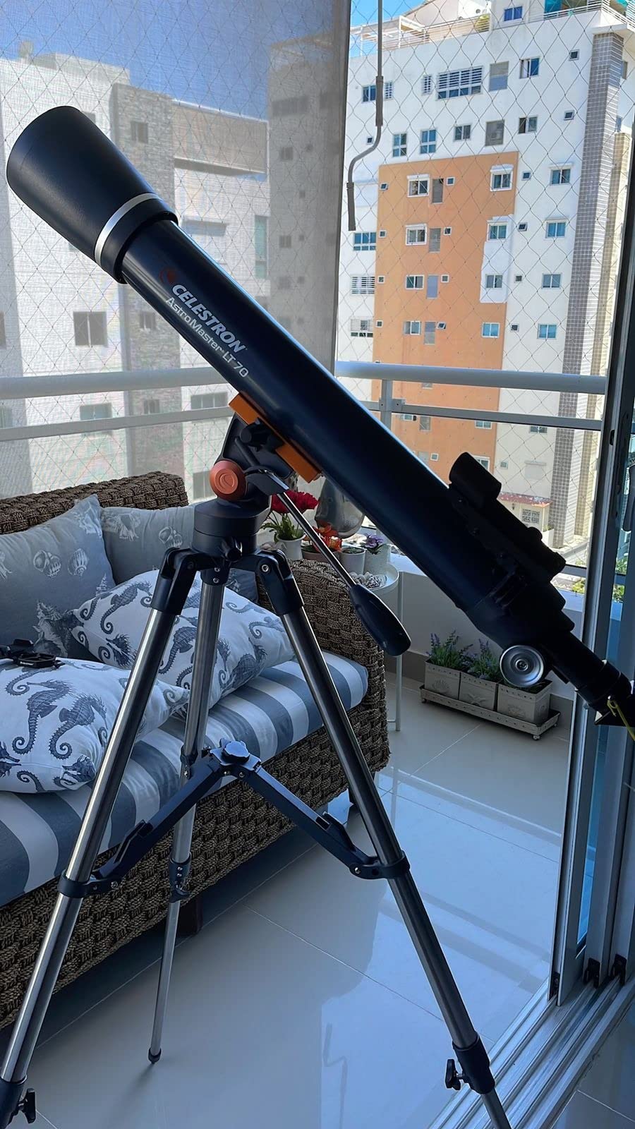 Celestron AstroMaster 70AZ Refractor Telescope for Moon & Planet Viewing customer photo 1