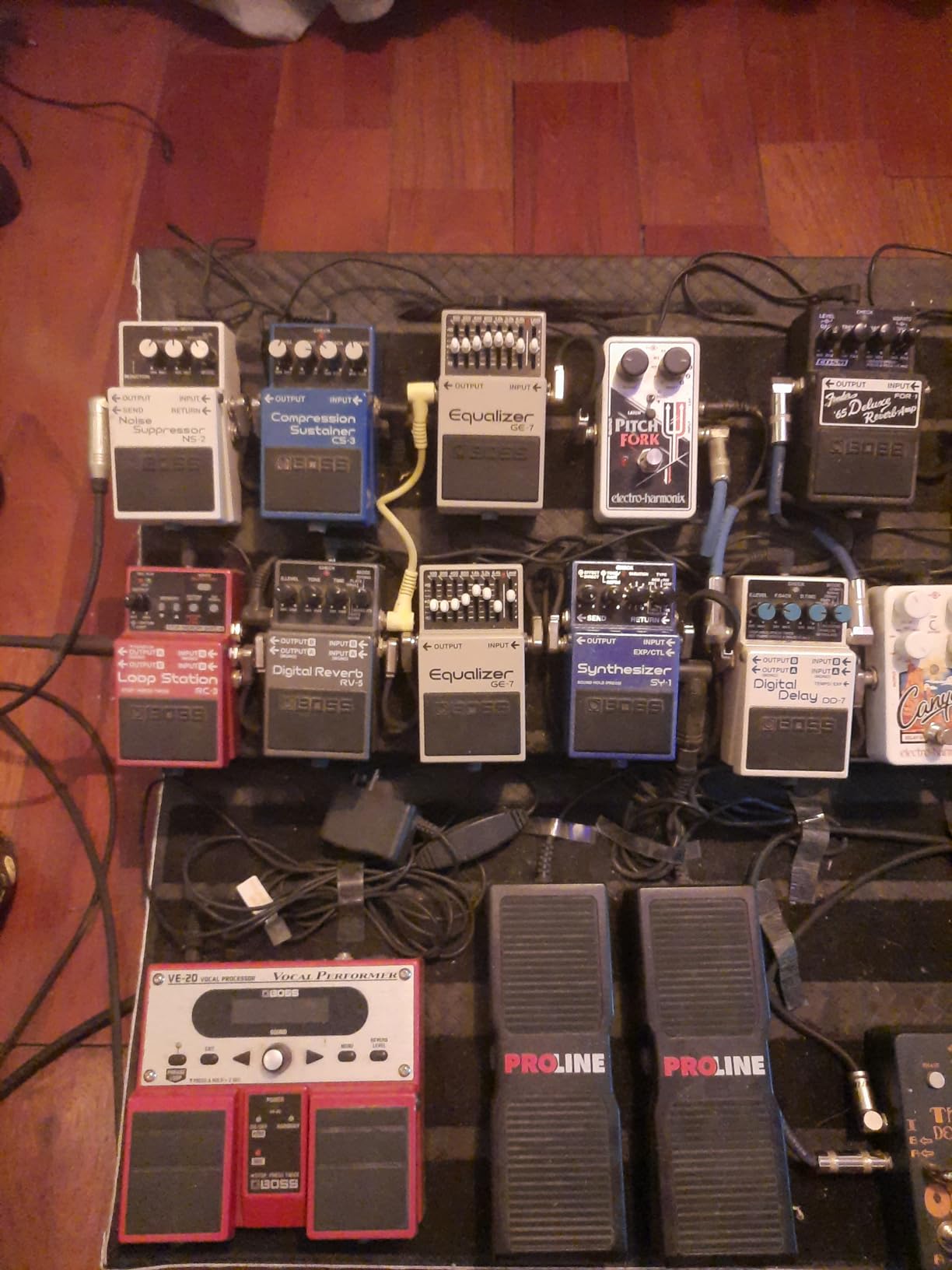 BOSS GE-7 Equalizer | Compact Graphic Equalizer Pedal | 7 Bands of EQ Sliders customer photo 1