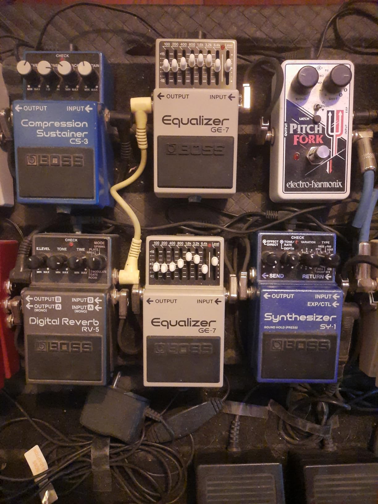 BOSS GE-7 Equalizer | Compact Graphic Equalizer Pedal | 7 Bands of EQ Sliders customer photo 2
