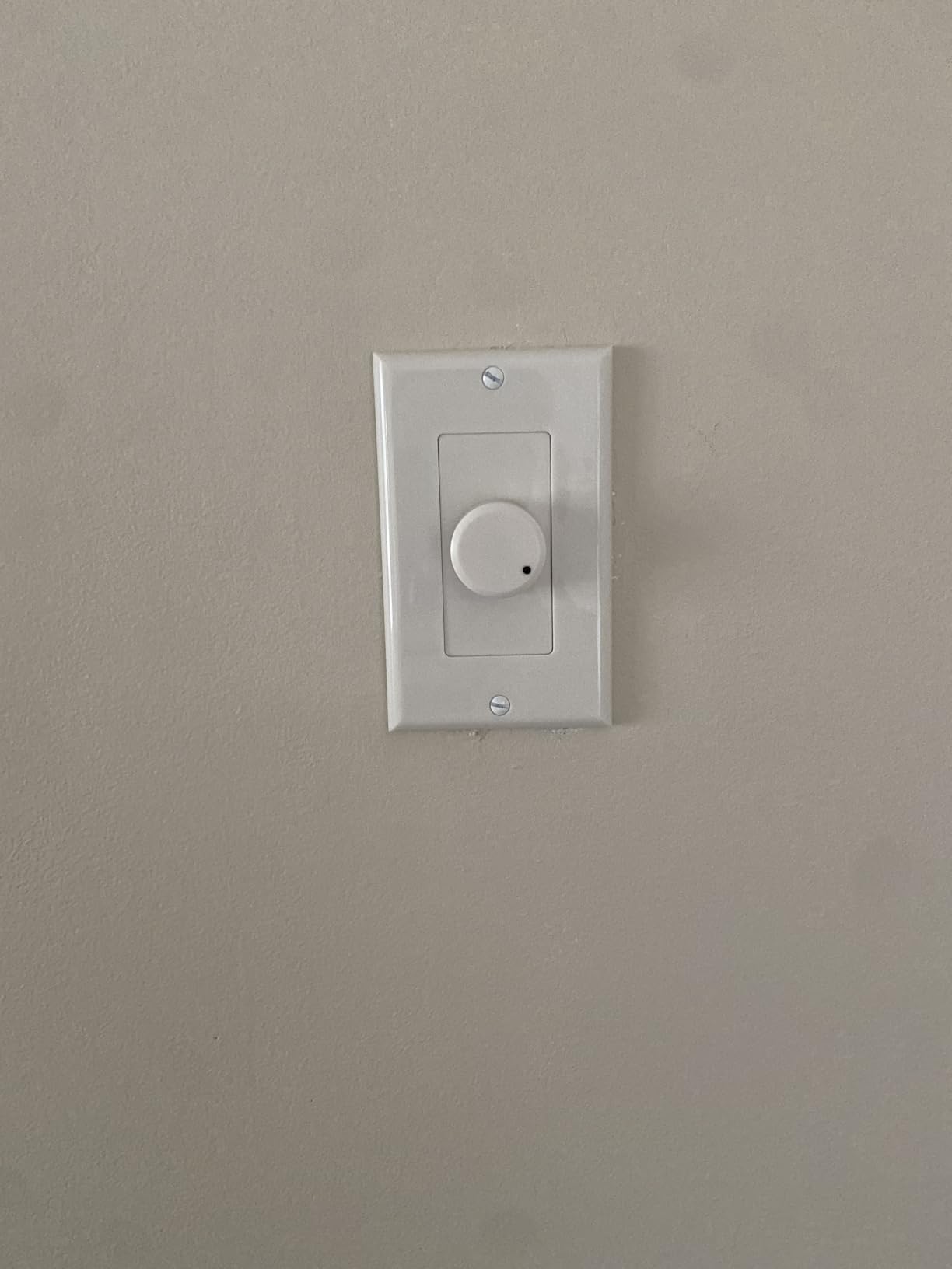 OSD Audio 100W in Wall Volume Control Impedance Matching for Home Speakers, Rotary Knob White SVC100 customer photo 2