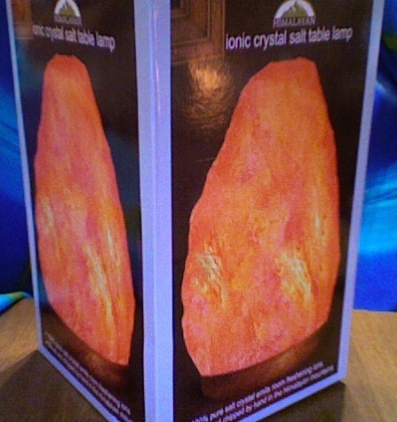WBM LLC Himalayan Glow Natural Pink Salt Lamp with ETL Certified Brightness Control Dimmer Switch, Wooden Base & Salt Lamps Bulb | 6-8 LBS customer photo 2