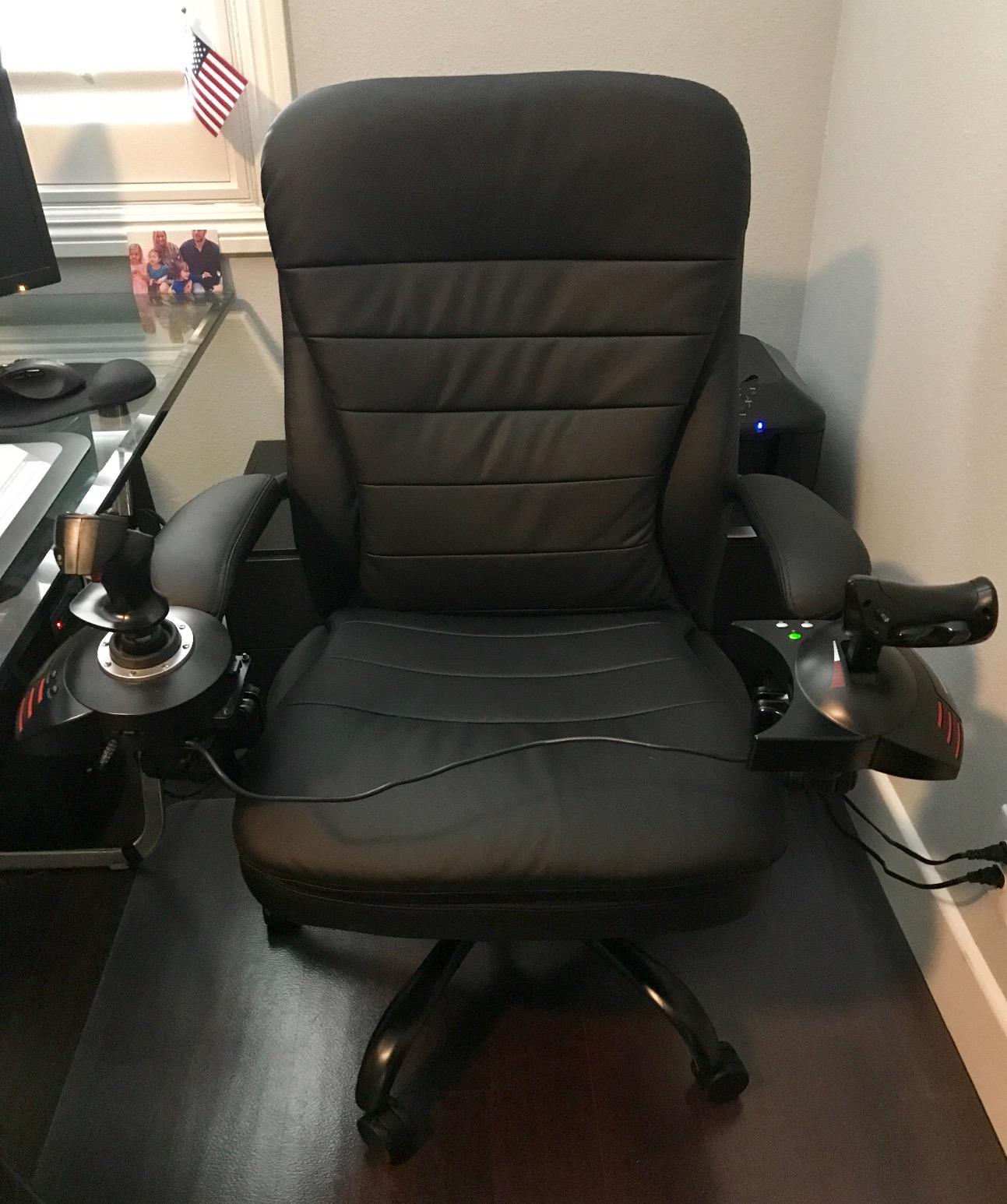 Boss Office Products CaressoftPlus Executive Big & Tall Chair, 400 lb. Capacity, Black (B991-CP) customer photo 2