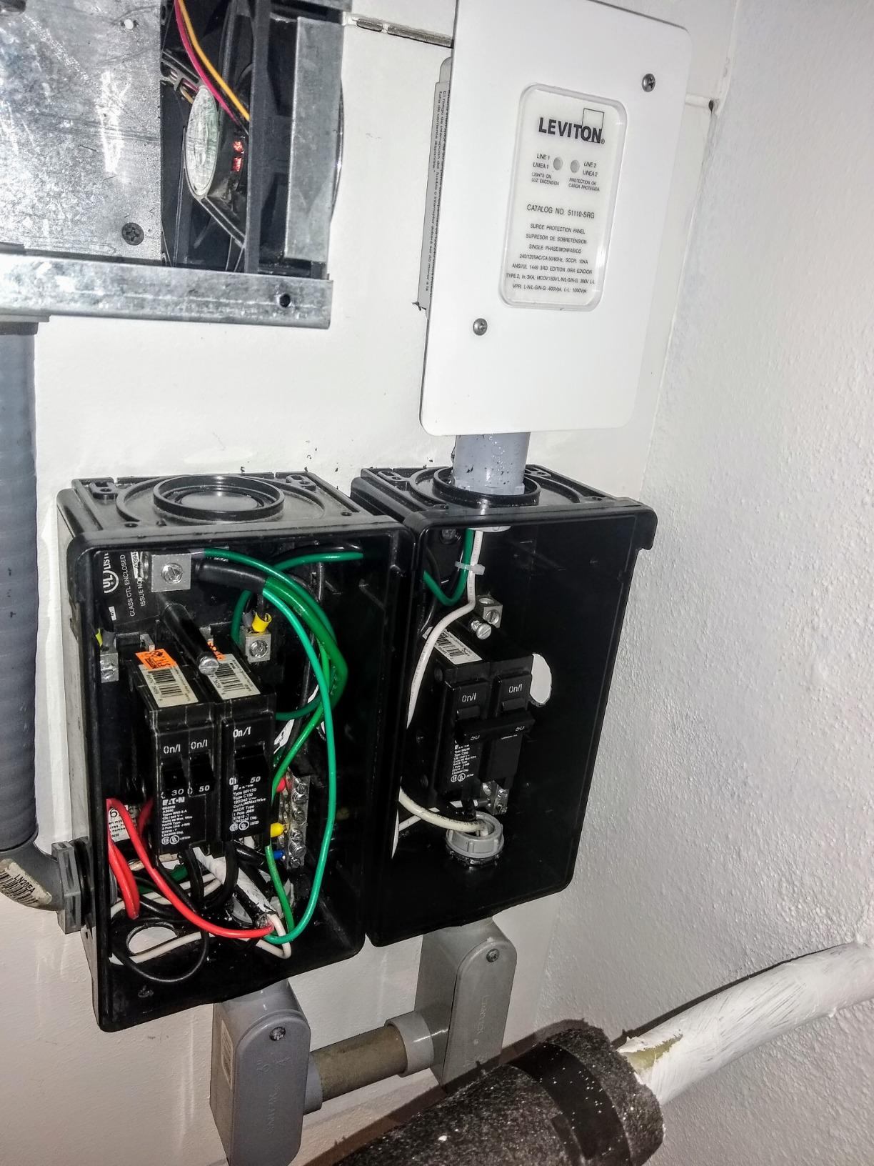 Leviton Type 2 Residential Whole House Surge Protection Panel, Outdoor NEMA 4X Rated, 51110-SRG customer photo 1