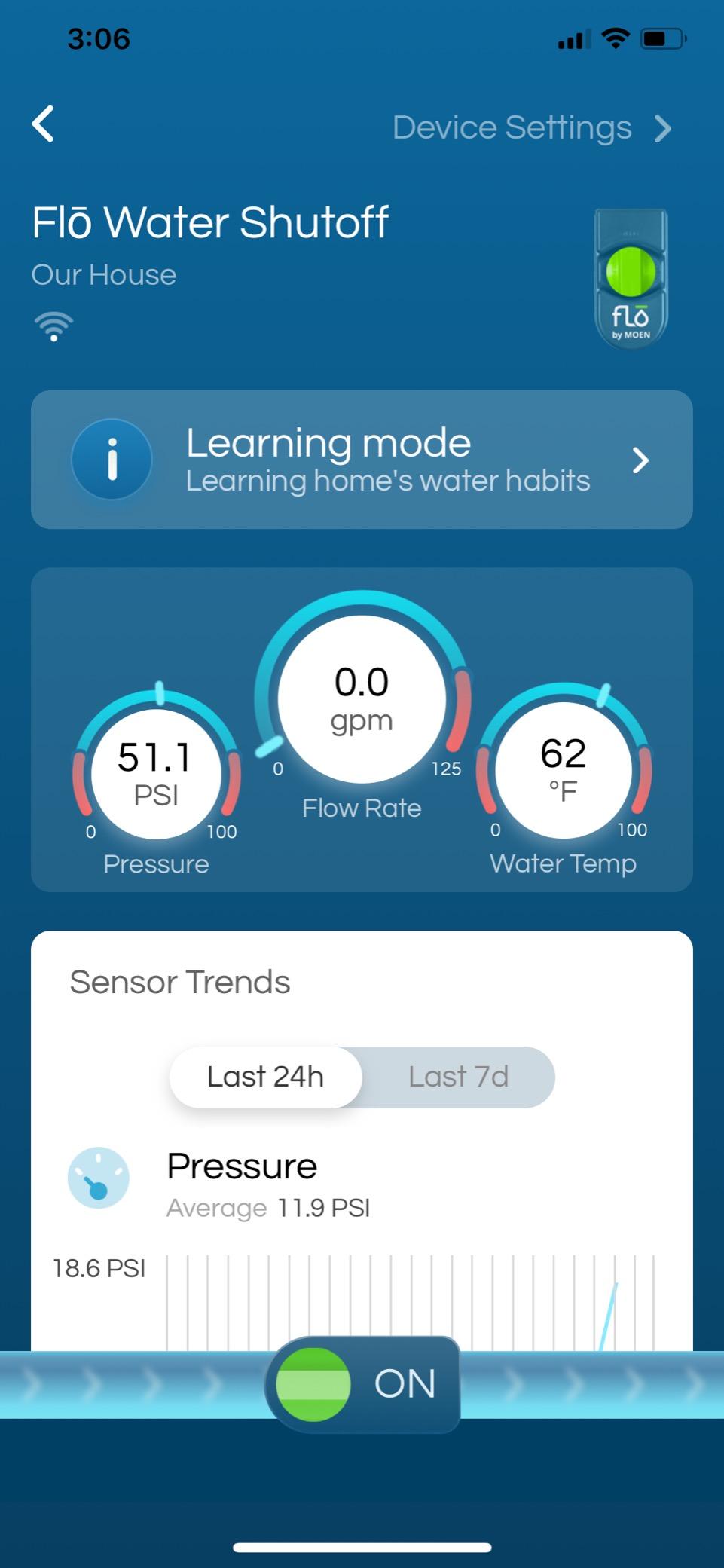 Moen Flo 3/4-inch Smart Water Shut Off Valve, Smart Home Water Monitor Leak Detector, Wifi Connected, App Enabled Flow Meter and Shutoff, 900-001 customer photo 2