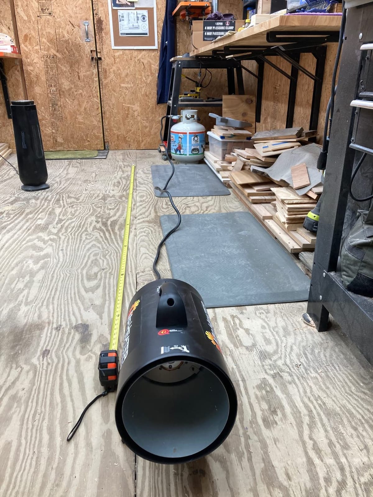 Mr. Heater 60,000 BTU Quiet Burner Technology Forced Air Propane Heater customer photo 2