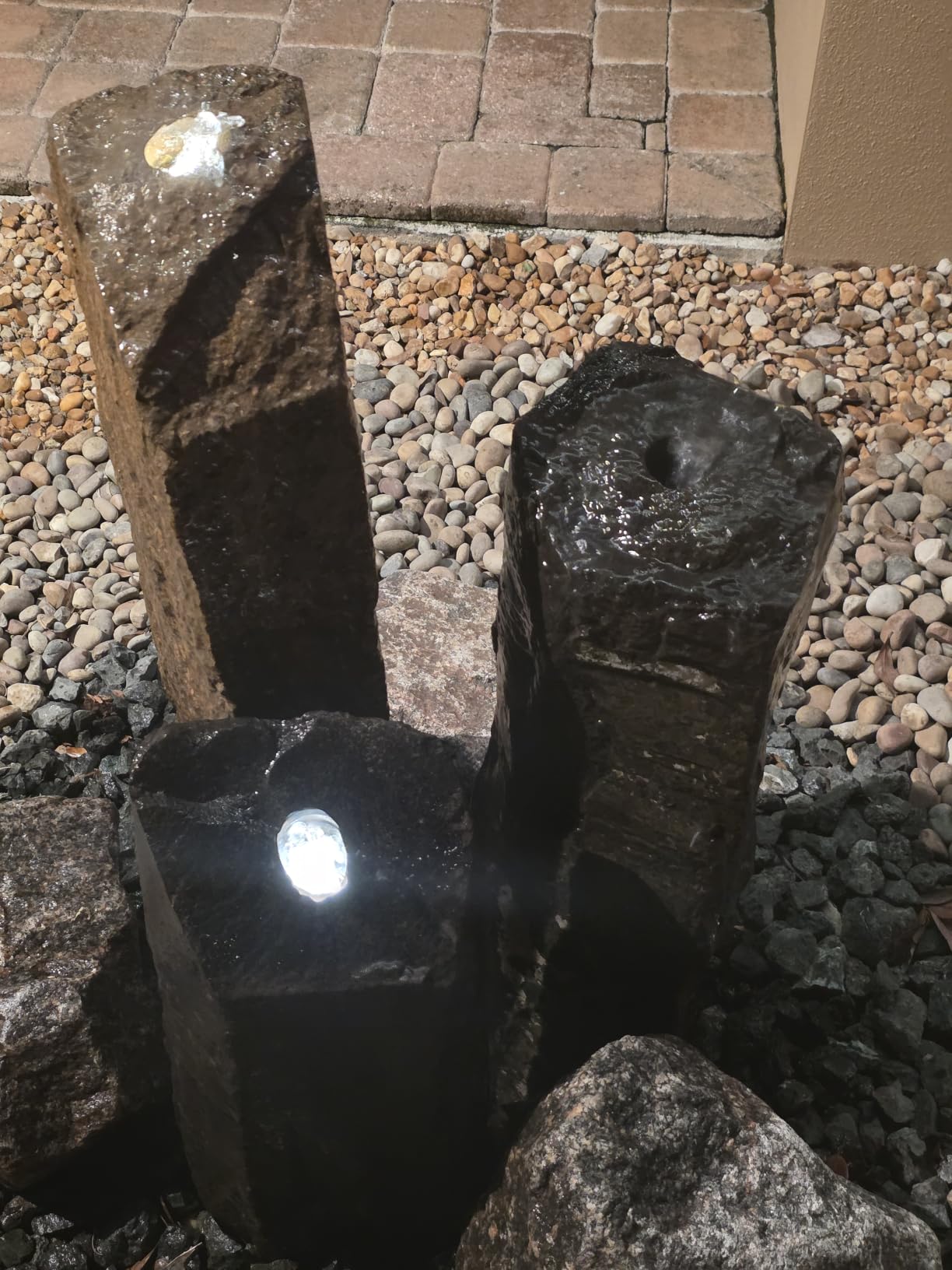 Aquascape Warm White LED Fountain Accent Light for Outdoor Water Fountains & Water Features, Submersible Pond Lighting, 84008 customer photo 1