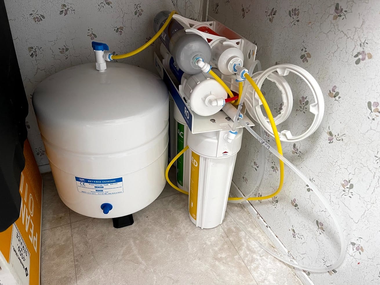 Express Water ROALK5D, 10-Stage Under Sink RO System, Alkaline, 50 GPD | NSF Certified 372, Deluxe Chrome Facuet, Reduces 99% of Impurities, BPA Free, Leak Detection customer photo 2