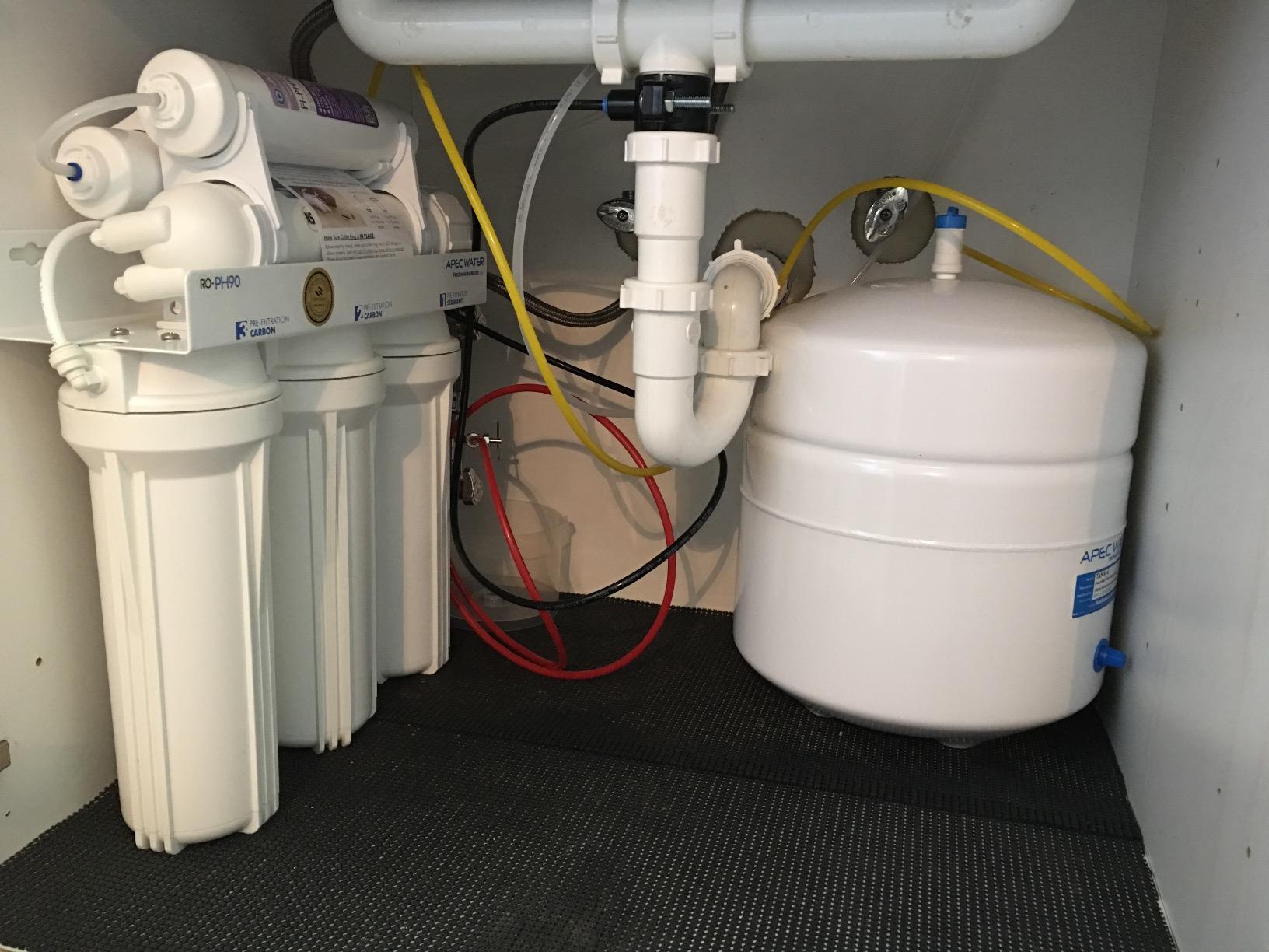 APEC Water RO-PH90, 6-Stage Under Sink RO System, Alkaline, 90 GPD | NSF Certified 372 & 58, Reduces 99% of Impurities, Easy Install Reverse Osmosis System, Long-Lasting US-Made Filters customer photo 2