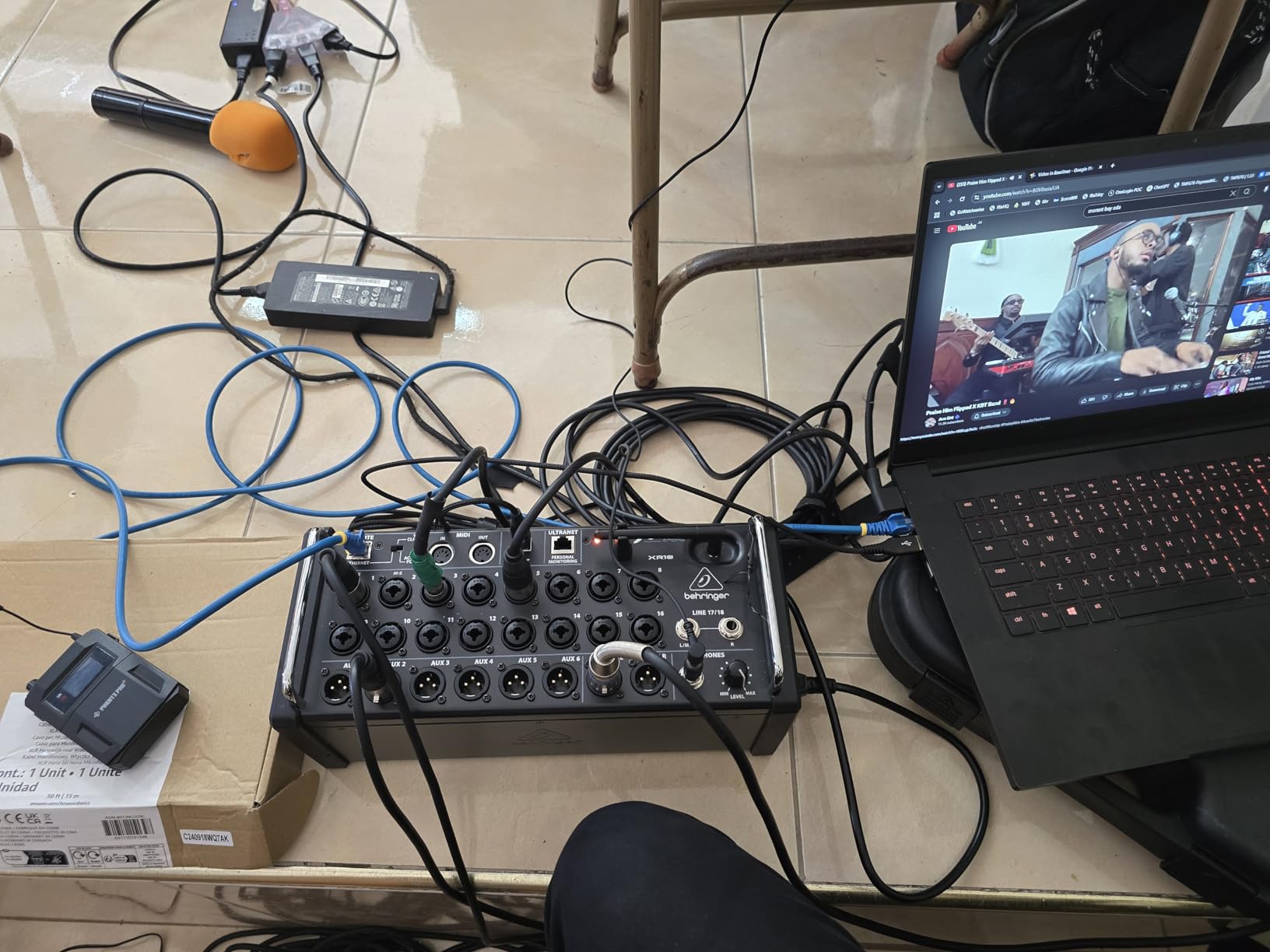 Behringer X AIR XR18 18-Channel, 12-Bus Digital Mixer for iPad/Android Tablets with 16 Programmable Midas Preamps, Integrated Wifi Module and Multi-Channel USB Audio Interface customer photo 2