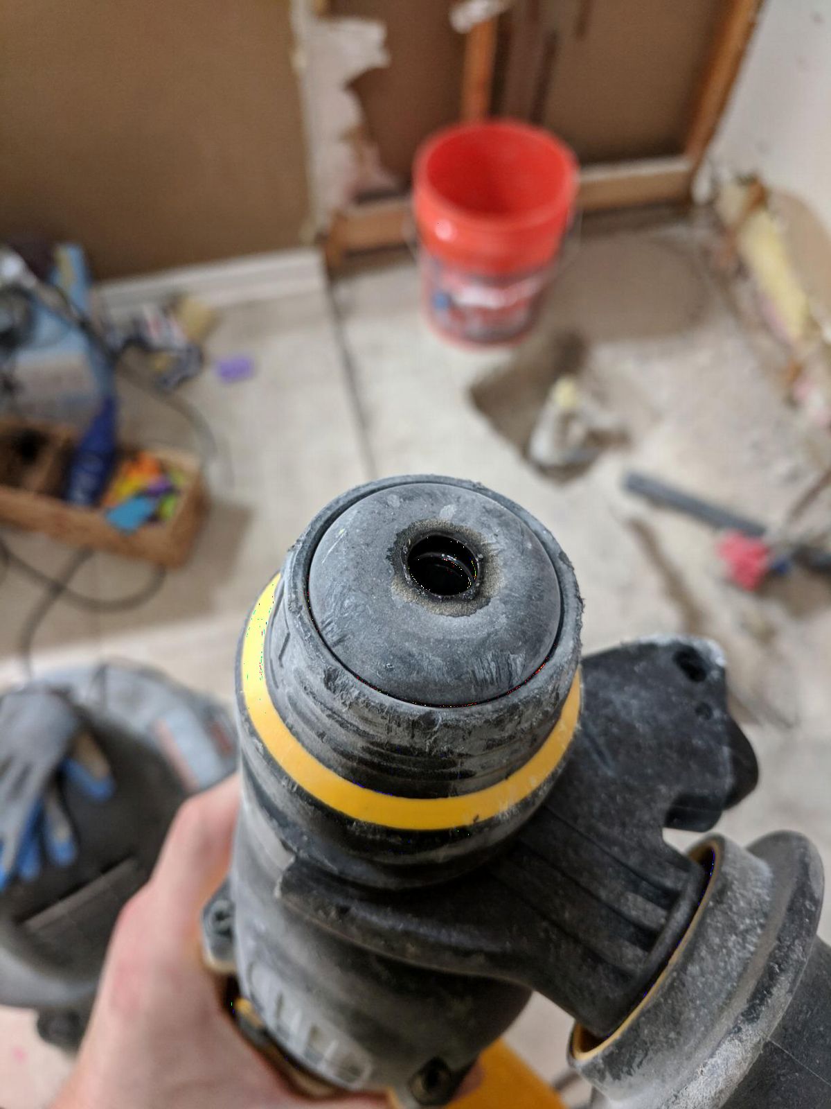 DEWALT SDS Rotary Hammer Drill, Vibration Control Shocks, 115 Volts, Corded (D25263K) customer photo 2