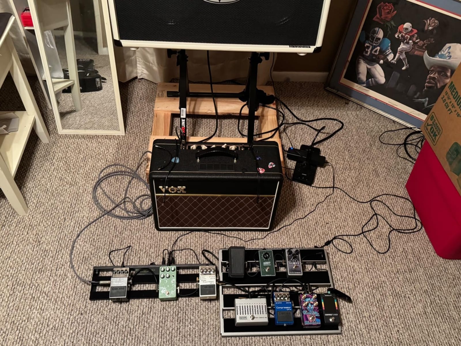 BOSS RV-6 Reverb Guitar Pedal customer photo 1