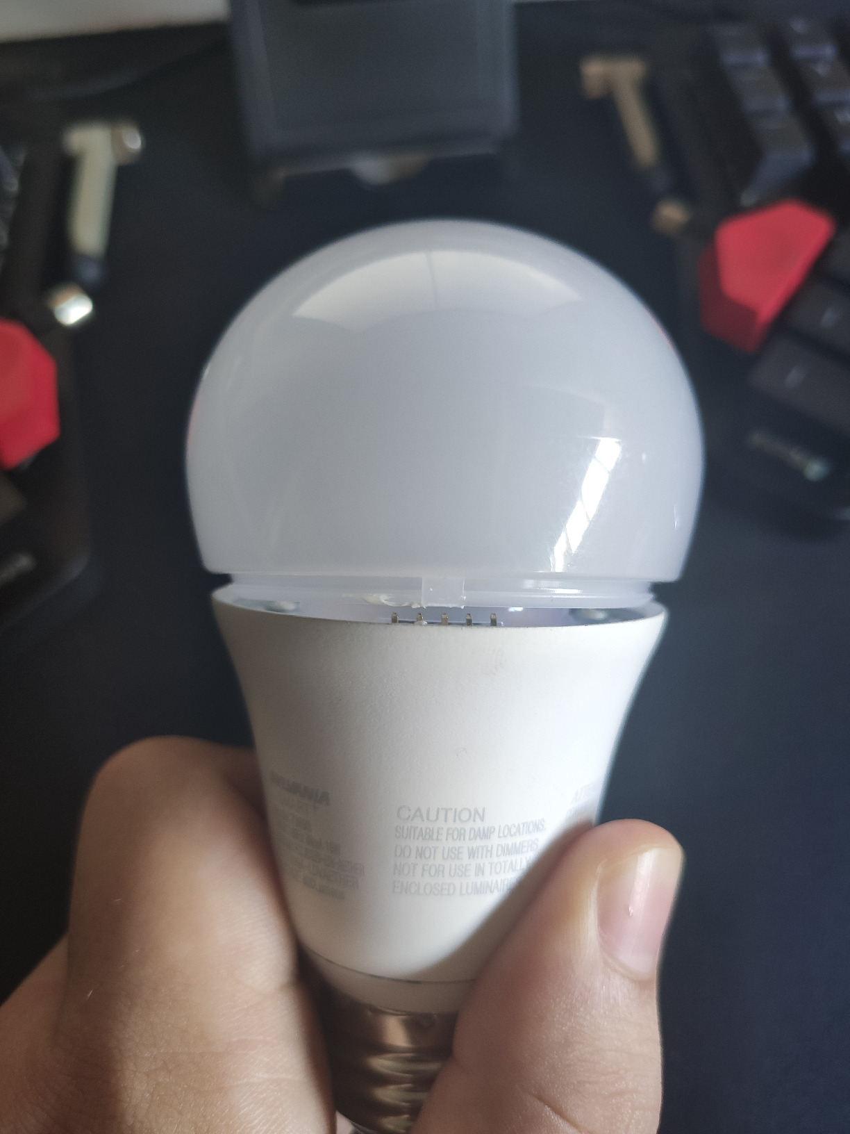 SYLVANIA SMART+ ZigBee Full Color and Tunable White A19 LED Bulb, Works with SmartThings, Wink, and Amazon Echo Plus, Hub Needed for Amazon Alexa and Google Assistant, 1 Count (Pack of 1), Full Color customer photo 2