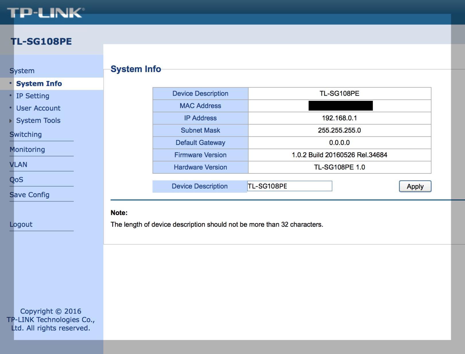 TP-Link TL-SG108PE V3 8 Port Gigabit PoE Easy Smart Managed Switch customer photo 1