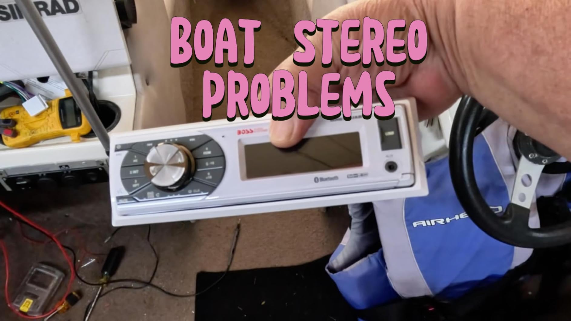 BOSS Audio Systems MR632UAB Bluetooth Boat Receiver, USB, Weatherproof customer photo 2