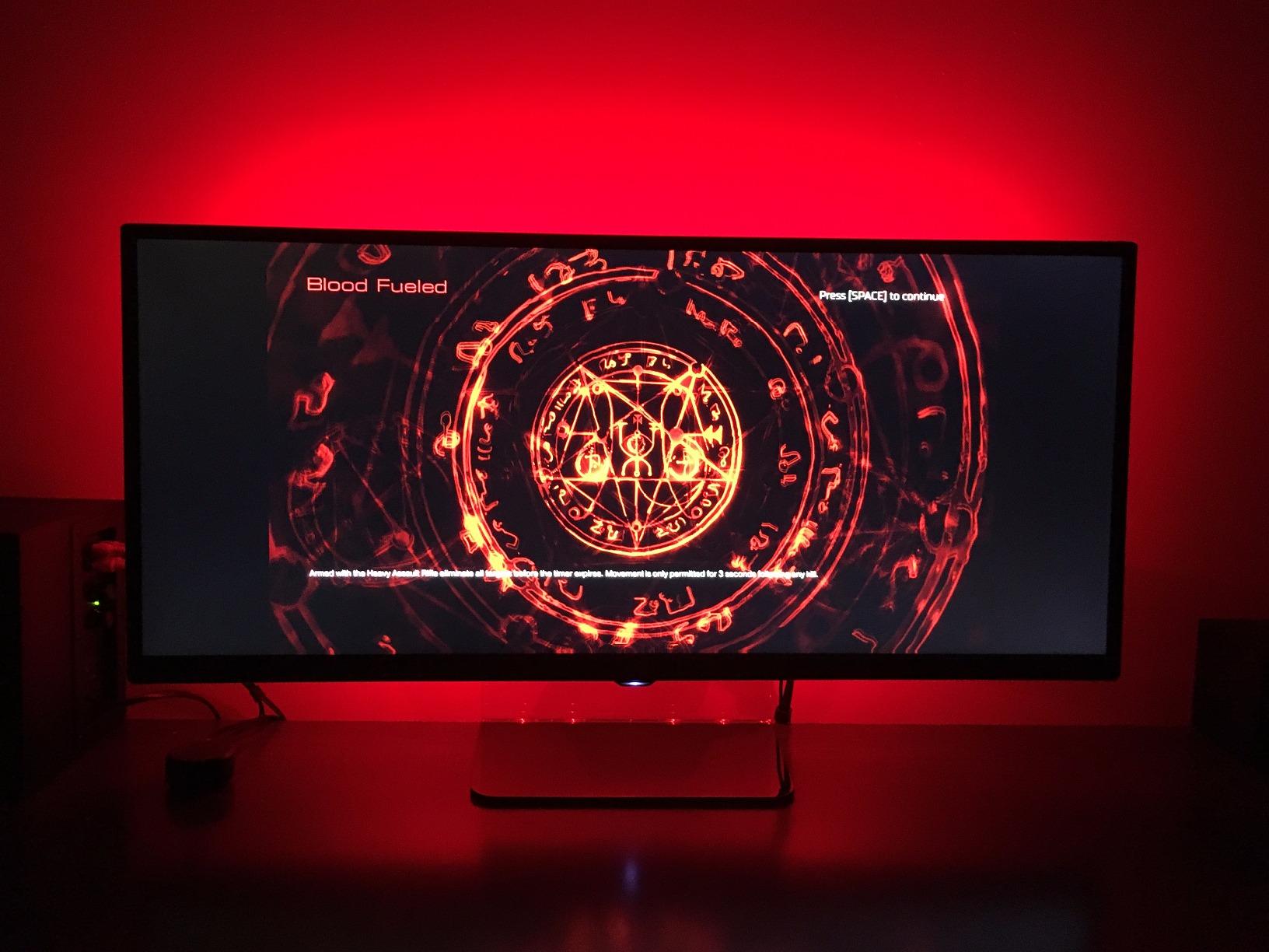 BASON LIGHTING TV Backlight, Smart Led Strip Lights for 55-65 inch TV, Bluetooth APP & Remote Control, Music Sync TV Lights, USB TV LED Backlight for Gaming, Movie & Home Theater Setup customer photo 2