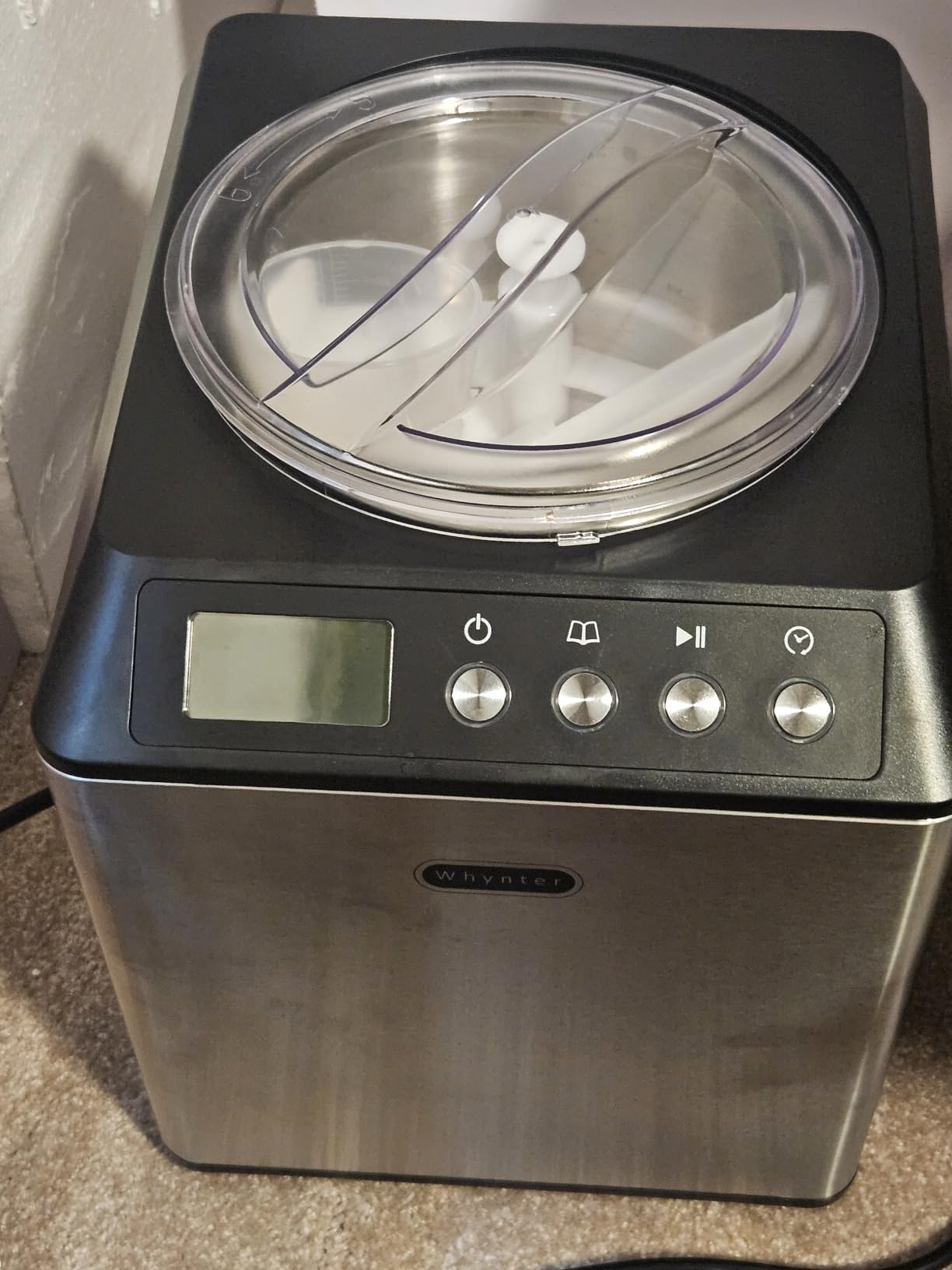Whynter ICM-201SB Ice Cream Maker Machine Automatic 2.1 Qt. Upright with Built-In Compressor customer photo 2