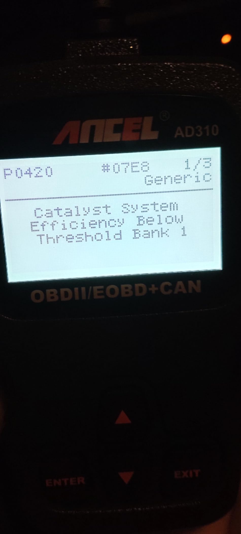 ANCEL AD310 Classic Enhanced Universal OBD II Scanner Car Engine Fault Code Reader CAN Diagnostic Scan Tool, Read and Clear Error Codes for 1996 or Newer OBD2 Protocol Vehicle (Black) customer photo 2